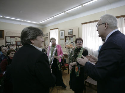 Т.Г.КОХАН та композитор Ю.ШЕВЧЕНКО