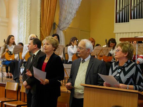 Делегація Правління НСКУ